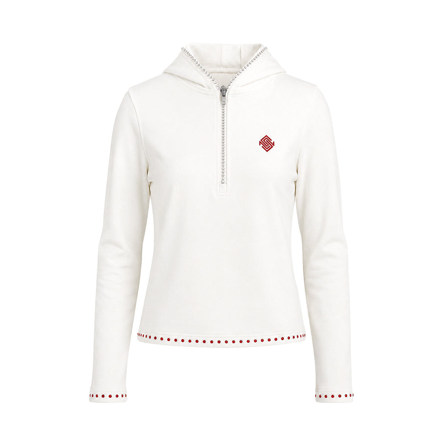 “Game Time” Hoodie - White